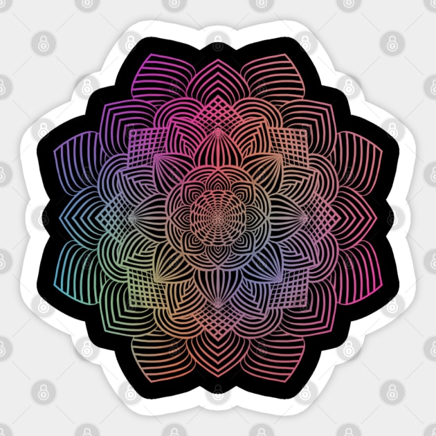 Mandala Sticker by Morishasha